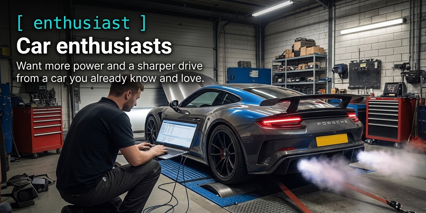 Car enthusiasts — want more power and a sharper drive from a car you already know and love