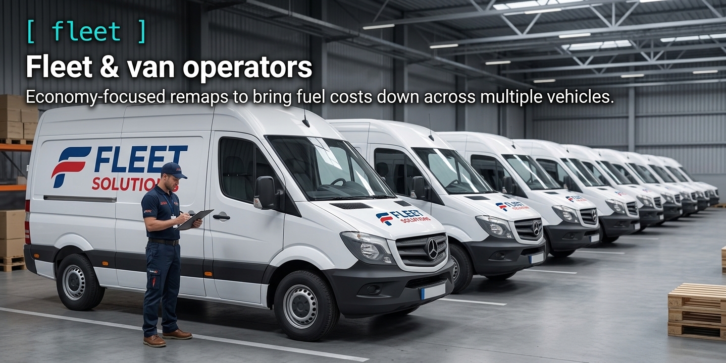 Fleet and van operators — economy-focused remaps to bring fuel costs down